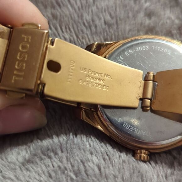 3'Women's FOSSIL "Stella" Multi-Function Gemmed Watches ES-3003, 9105, 8989 - Picture 10 of 17